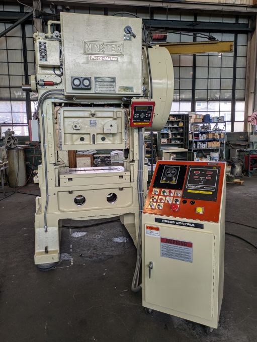 60Ton, Minster, P2-60-36 2-1/2 stroke 3 adj 15-1/2 shut height