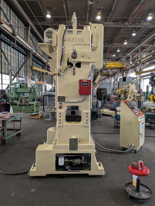60Ton, Minster, P2-60-36 2-1/2 stroke 3 adj 15-1/2 shut height