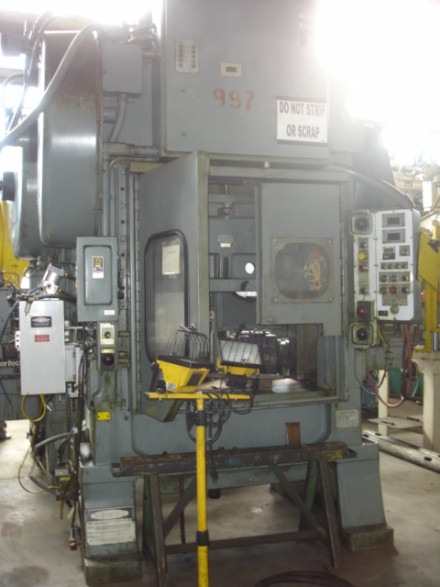 60 Ton, Minster, Minster P2-60 42 bed 2 stroke 22.5 shut height 150-300 SPM