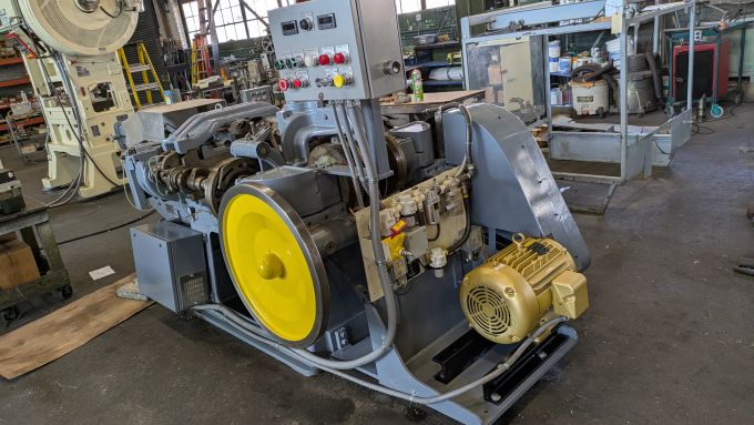 No. 33, BAIRD MULTISLIDE, 3/4 Stroke, 4 Max SH, 1/4 Ram Adj, 12 1/2 Max Feed Length, 2 1/2 Max Width, 3/32 Max Thickness - Refurbished
