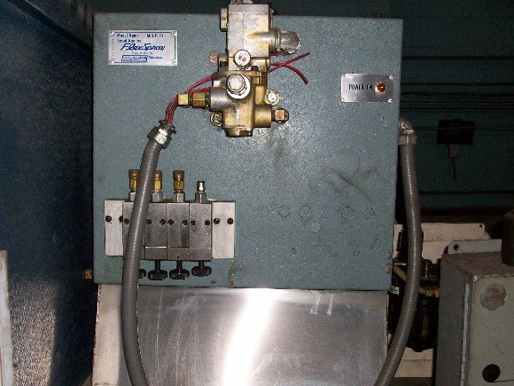 Spray Lube, Flex Spray, ID Number:A 0113 Flex Spray Model # Mid Flex Serial #6060 Spray Lube 4 Port Manifold 3/8” Valve No Spray Nozzles Single Off Multi