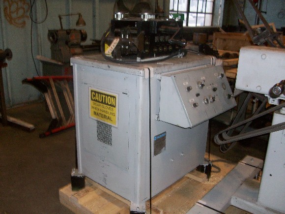 Plessey No. 6-2-7DC Plessey Coil Straightener 8 wide x .025-.125 thickness