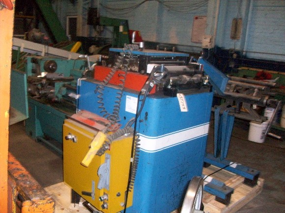 PRE No. PR-HD-15 Pressroom Equipment Straightener Model PR-HD-15 15 wide .025 x .180 thickness